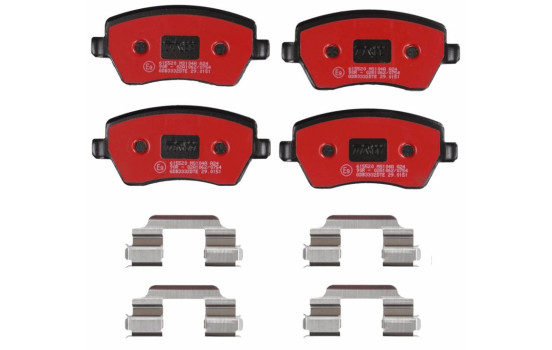 Brake Pad Set, disc brake DTEC COTEC GDB3332DTE TRW, Image 2