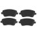 Brake Pad Set, disc brake DTEC COTEC GDB3332DTE TRW, Thumbnail 3