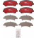 Brake Pad Set, disc brake DTEC COTEC GDB3467DTE TRW