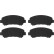 Brake Pad Set, disc brake DTEC COTEC GDB3467DTE TRW, Thumbnail 2