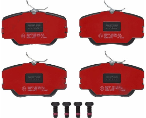 Brake Pad Set, disc brake DTEC COTEC GDB818DTE TRW