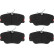 Brake Pad Set, disc brake DTEC COTEC GDB818DTE TRW, Thumbnail 2