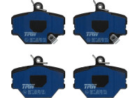 Brake Pad Set, disc brake ELECTRIC BLUE GDB1365BTE TRW