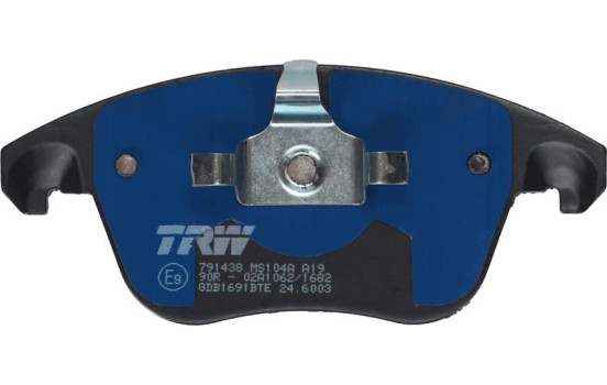 Brake Pad Set, disc brake ELECTRIC BLUE GDB1691BTE TRW, Image 3