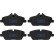 Brake Pad Set, disc brake ELECTRIC BLUE GDB2038BTE TRW, Thumbnail 2