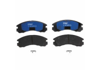 Brake Pad Set, disc brake ELECTRIC BLUE GDB3200BTE TRW