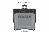 Brake Pad Set, disc brake epad 2191981 Textar