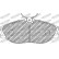 Brake pad set, disc brake FCP1063H Ferodo Racing, Thumbnail 2