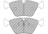 Brake pad set, disc brake FCP1073W Ferodo Racing