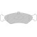Brake pad set, disc brake FCP1082R Ferodo Racing