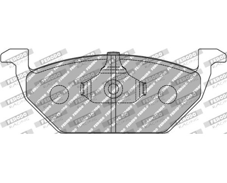 Brake pad set, disc brake FCP1094H Ferodo Racing