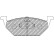 Brake pad set, disc brake FCP1094H Ferodo Racing, Thumbnail 2