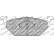 Brake pad set, disc brake FCP1094R Ferodo Racing, Thumbnail 2