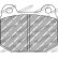 Brake pad set, disc brake FCP116H Ferodo Racing, Thumbnail 2