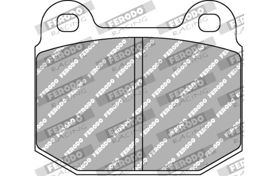 Brake pad set, disc brake FCP116H Ferodo Racing, Image 2