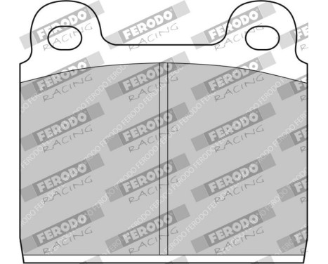 Brake pad set, disc brake FCP11H Ferodo Racing, Image 2