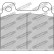 Brake pad set, disc brake FCP11H Ferodo Racing, Thumbnail 2