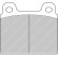 Brake pad set, disc brake FCP11R Ferodo Racing