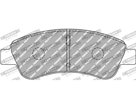 Brake pad set, disc brake FCP1399Z Ferodo Racing