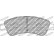 Brake pad set, disc brake FCP1399Z Ferodo Racing, Thumbnail 2