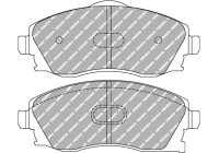 Brake pad set, disc brake FCP1424H Ferodo Racing