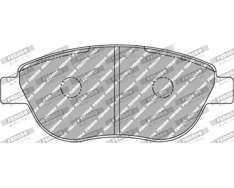 Brake pad set, disc brake FCP1467H Ferodo Racing, Image 2