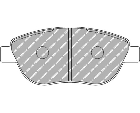 Brake pad set, disc brake FCP1467H Ferodo Racing, Image 6