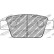 Brake pad set, disc brake FCP1469H Ferodo Racing, Thumbnail 2