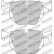Brake pad set, disc brake FCP1483R Ferodo Racing, Thumbnail 2