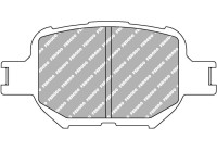 Brake pad set, disc brake FCP1528H Ferodo Racing