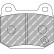 Brake pad set, disc brake FCP1562Z Ferodo Racing