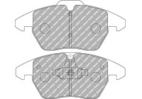 Brake pad set, disc brake FCP1641Z Ferodo Racing
