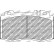 Brake pad set, disc brake FCP1661H Ferodo Racing, Thumbnail 2