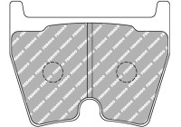 Brake pad set, disc brake FCP1664R Ferodo Racing