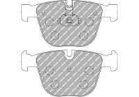 Brake pad set, disc brake FCP1672Z Ferodo Racing