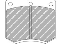 Brake pad set, disc brake FCP167Z Ferodo Racing