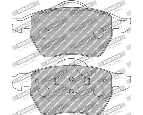Brake pad set, disc brake FCP1717H Ferodo Racing, Image 2