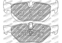 Brake pad set, disc brake FCP1807H Ferodo Racing