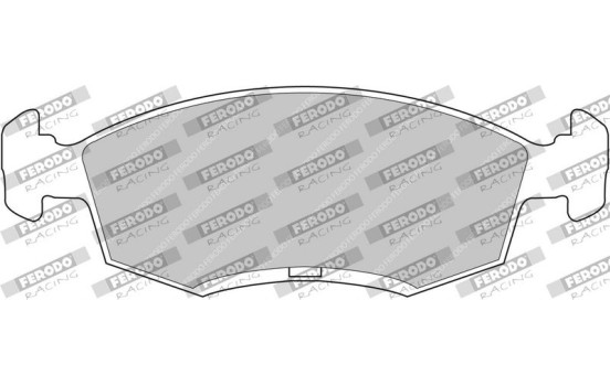 Brake pad set, disc brake FCP276R Ferodo Racing, Image 2