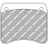 Brake pad set, disc brake FCP342R Ferodo Racing