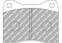 Brake pad set, disc brake FCP399R Ferodo Racing