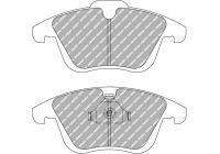 Brake pad set, disc brake FCP4045H Ferodo Racing