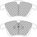 Brake pad set, disc brake FCP4045H Ferodo Racing