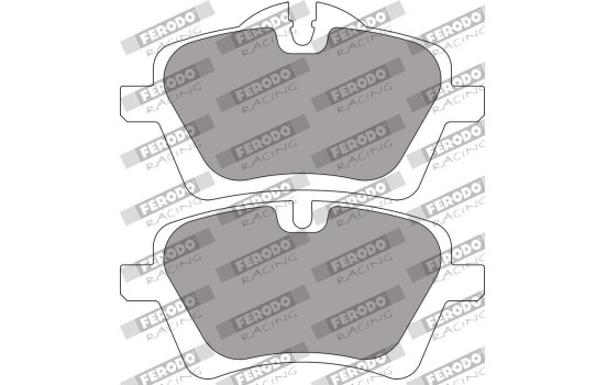 Brake pad set, disc brake FCP4080W Ferodo Racing, Image 2