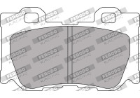 Brake pad set, disc brake FCP4173H Ferodo Racing