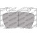 Brake pad set, disc brake FCP4173H Ferodo Racing, Thumbnail 2
