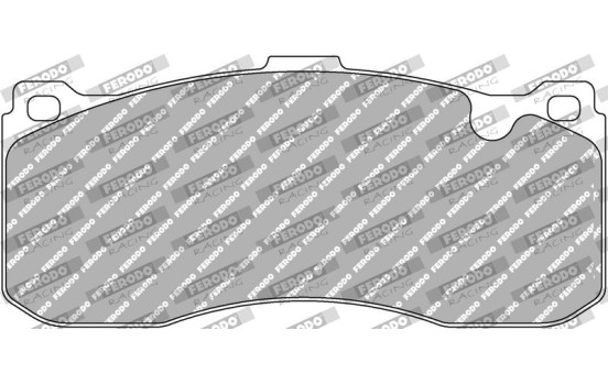 Brake pad set, disc brake FCP4218Z Ferodo Racing, Image 2
