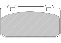 Brake pad set, disc brake FCP441R Ferodo Racing
