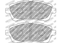 Brake pad set, disc brake FCP4426H Ferodo Racing