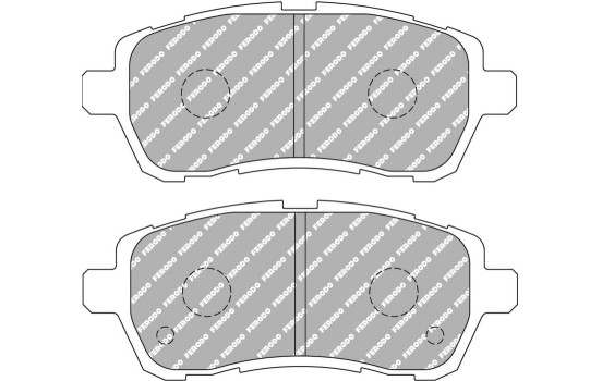 Brake pad set, disc brake FCP4426Z Ferodo Racing